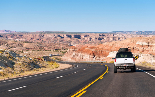 driving through arizona