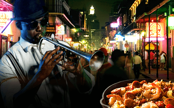 man playing jazz music in new orleans
