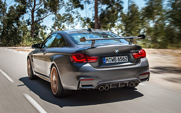 BMW M4 GTS driving shot