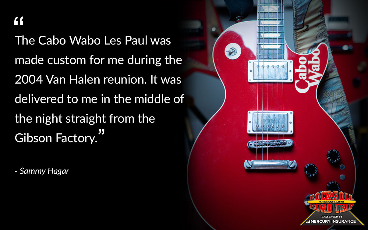 red cabo wabo les paul guitar