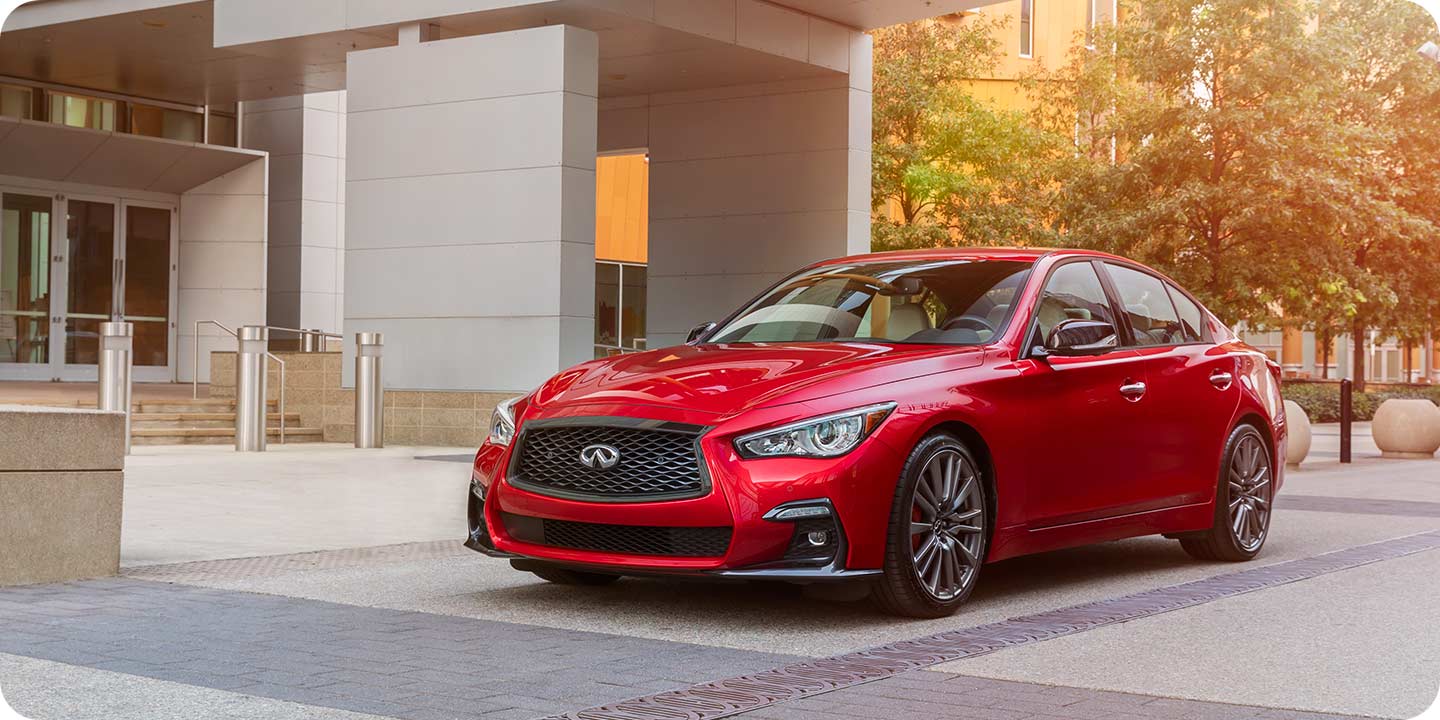Infiniti Q50 affordable luxury vehicle