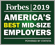 Forbes Best Mid-Size Employer Award