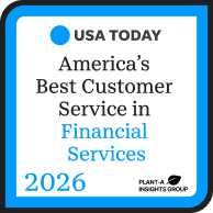 USA Today America's Best Customer Service in Financial Services Award 2026