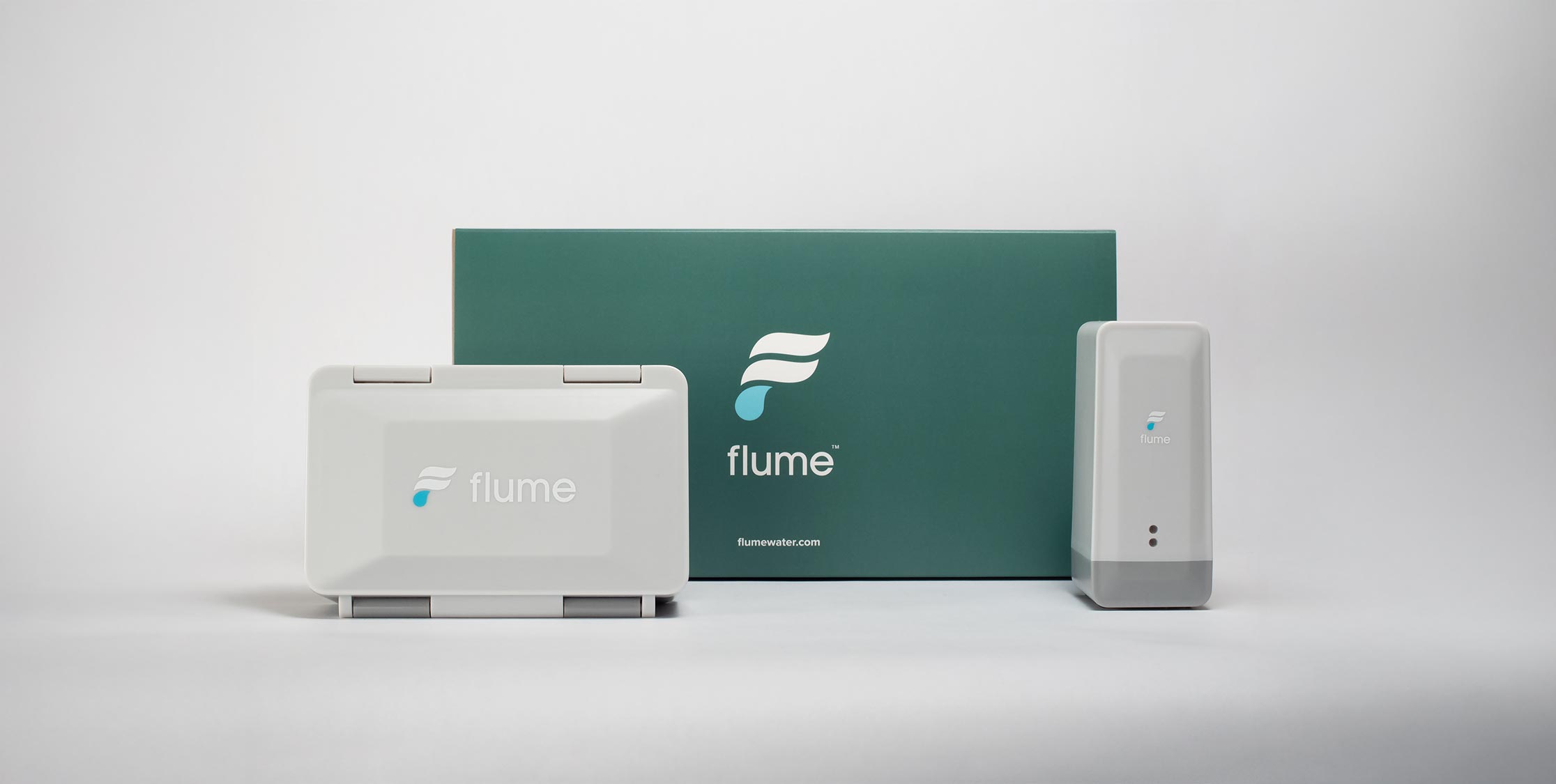 Flume smart water monitor kit for home leak detection.